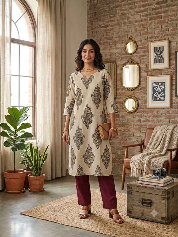 SOFT COTTON KURTIS 0577
