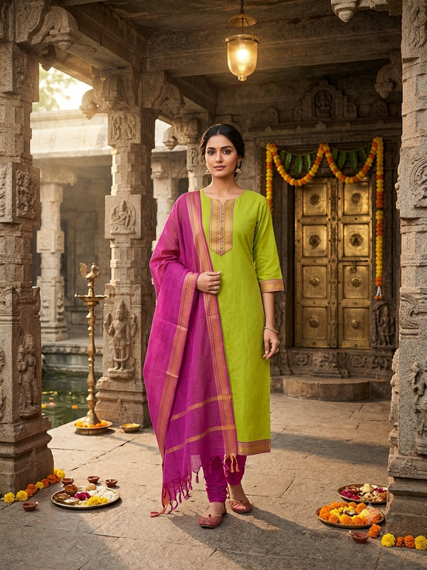 PREMIUM MANGALGIRI COTTON SALWAR SETS 0588