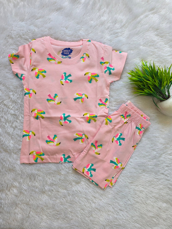 KIDS GIRLS TSHIRT + SHORTS SETS