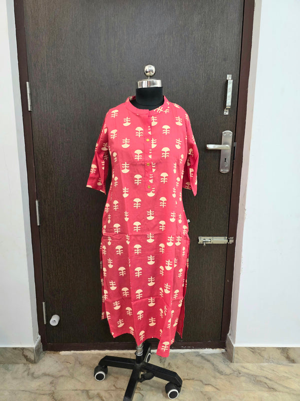 BUDGET FRIENDLY OFFICE\COLLEGE WEAR KURTIS 0454