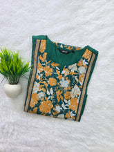 KALAMKARI THEMED BERLIN SILK KURTIS 0615