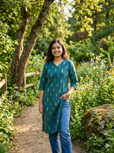 POCHAMPALLY IKKAT COTTON KURTIS 0576