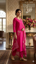 PREMIUM ROMAN SILK DESIGNER SALWAR SET 0555