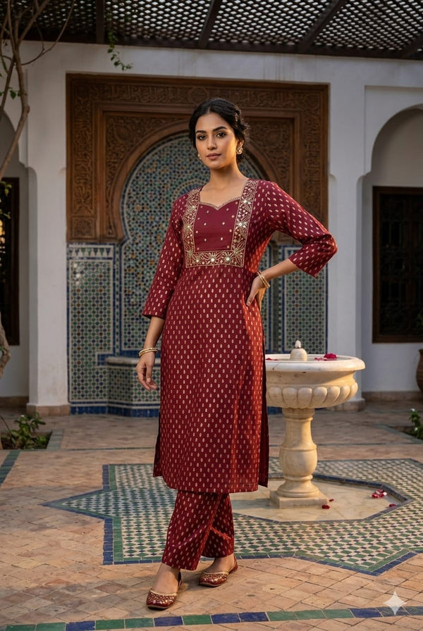 PREMIUM ETHNIC CO-ORD SETS 0542