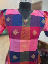 PREMIUM MULTI COLUR RAW SILK KURTIS 0514
