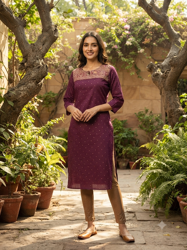 OFFICE/COLLEGE WEAR KURTIS 0617