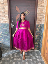 MAGENTA FUCNTIONAL WEAR KOLAM MAXI 0575