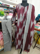 PREMIUM HANDLOOM IKKAT COTTON SALWAR SETS 0486