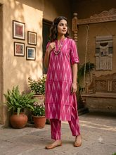 POCHAMPALLY IKKAT COTTON CO-ORD SETS 0590
