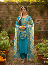 PREMIUM BERLIN SILK 3 PIECE SALWAR SETS 0522