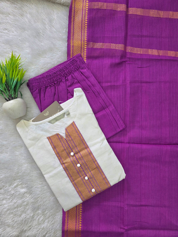 PREMIUM MANGALGIRI COTTON SALWAR SETS 0588
