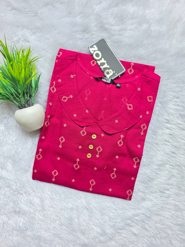 COTTON OFFICE /COLLEGE WEAR KURTIS 0563