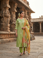 HANDLOOM IKKAT COTTON SALWAR SETS / 0111
