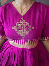 MAGENTA FUCNTIONAL WEAR KOLAM MAXI 0575