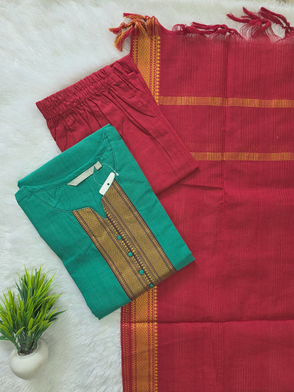 PREMIUM MANGALGIRI COTTON SALWAR SETS 0222