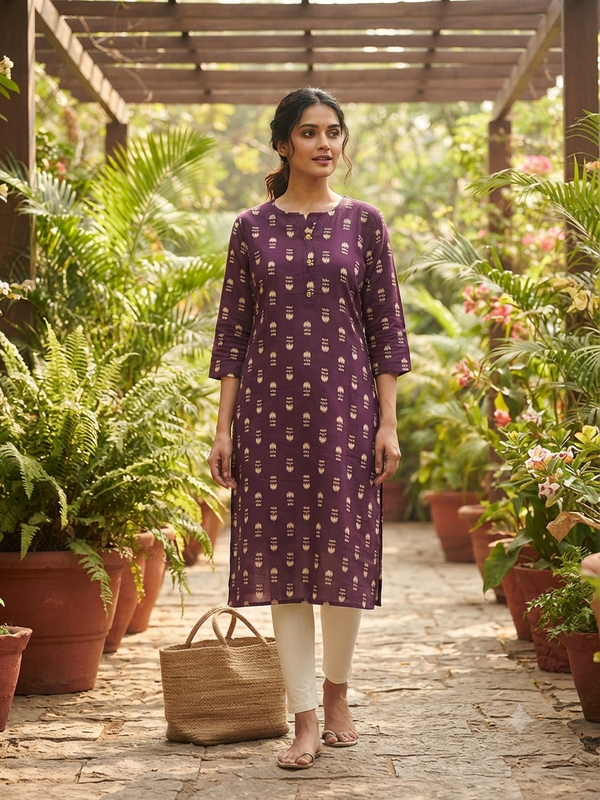 BUDGET FRIENDLY OFFICE / COLLEGE WEAR KURTIS 0580