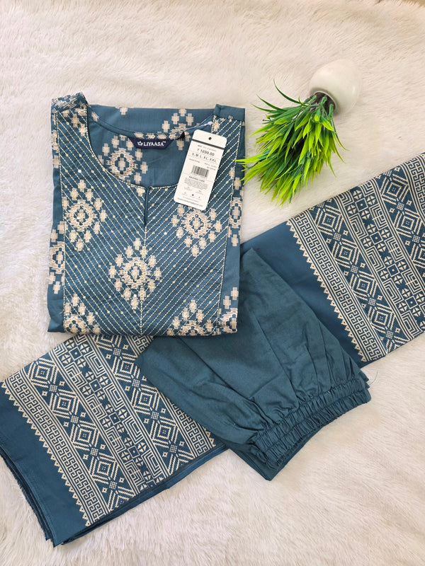 PREMIUM CAMBRIC COTTON SALWAR SETS 0552