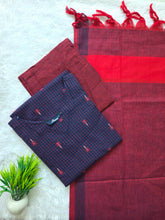 SOUTH COTTON CHECKED SALWAR SETS 0660