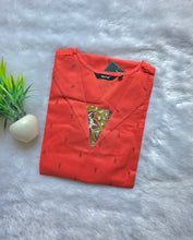 V-NECK COLLAR COTTON KURTIS 0546 (SUMMER SPECIAL)