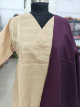 PREMIUM BANARASI SILK KURTI WITH DUPATTA 0480